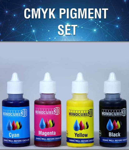 MONOCURE CMYK PIGMENT SET