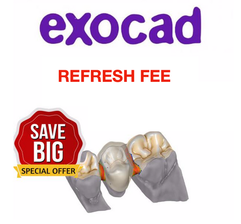 exocad  REFRESH FEE PERPETUAL LIC ONLY