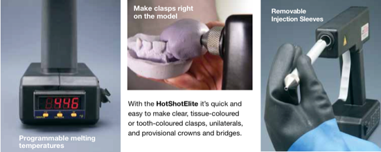 HOT SHOT ELITE INJECTOR GUN - MAKE FLEXIBLE CLASPS!