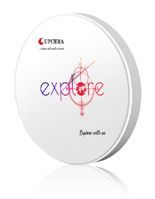 UPCERA Explore Zirconia 98 mm Disk