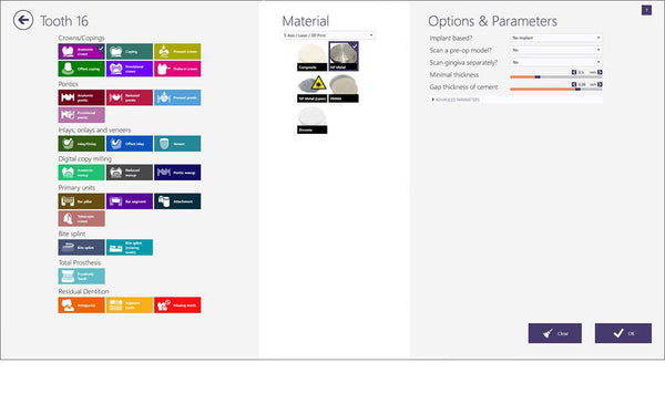 exocad  Standard Core LAB Module 3.2 AI NEW VERSION !