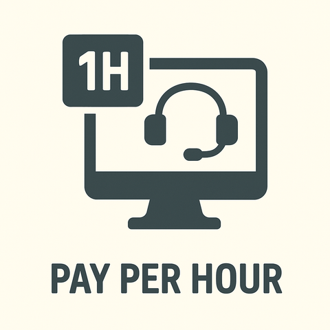 SUPPORT FOR COMPUTERS/SOFTWARE PER HOUR
