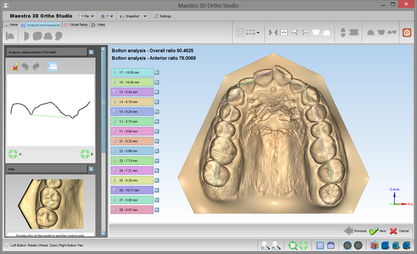 Maestro 3D  Ortho Studio Software Version 5.2