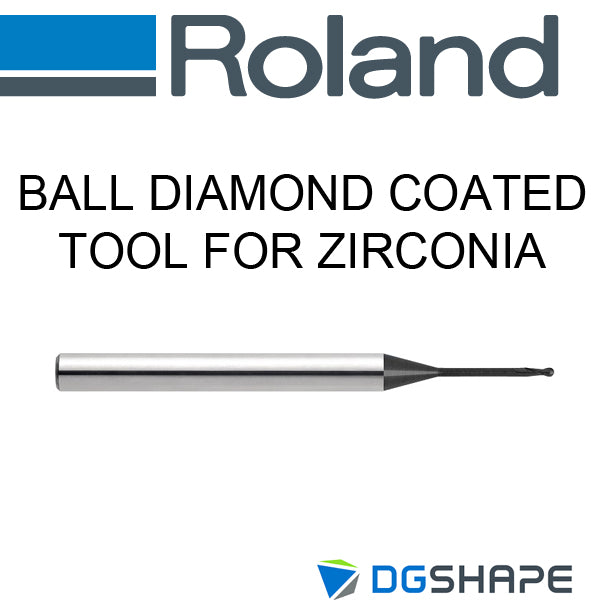 PREMIUM Roland Ball Diamond Coated Ball Tool