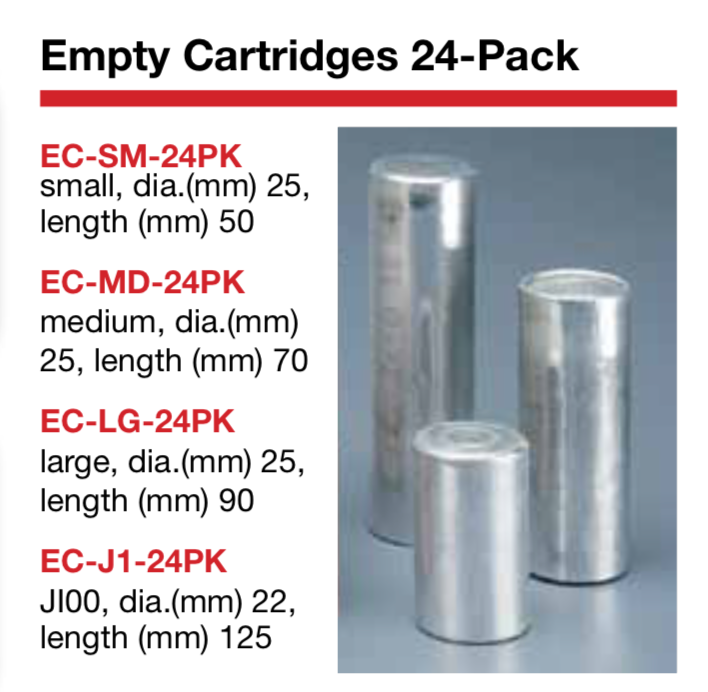 Empty Aluminium Tubes - Large Only