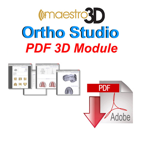 Maestro 3D Ortho Studio Version 4.0 PDF 3D Module